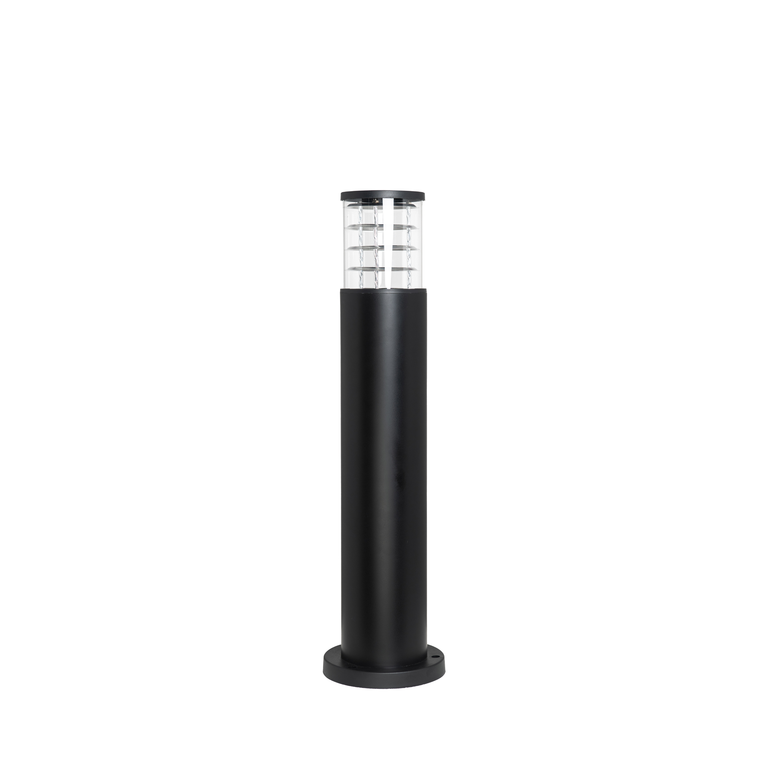 E27 LED bulb in modern urban garden lighting fixture