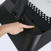 black solar pedestrian light