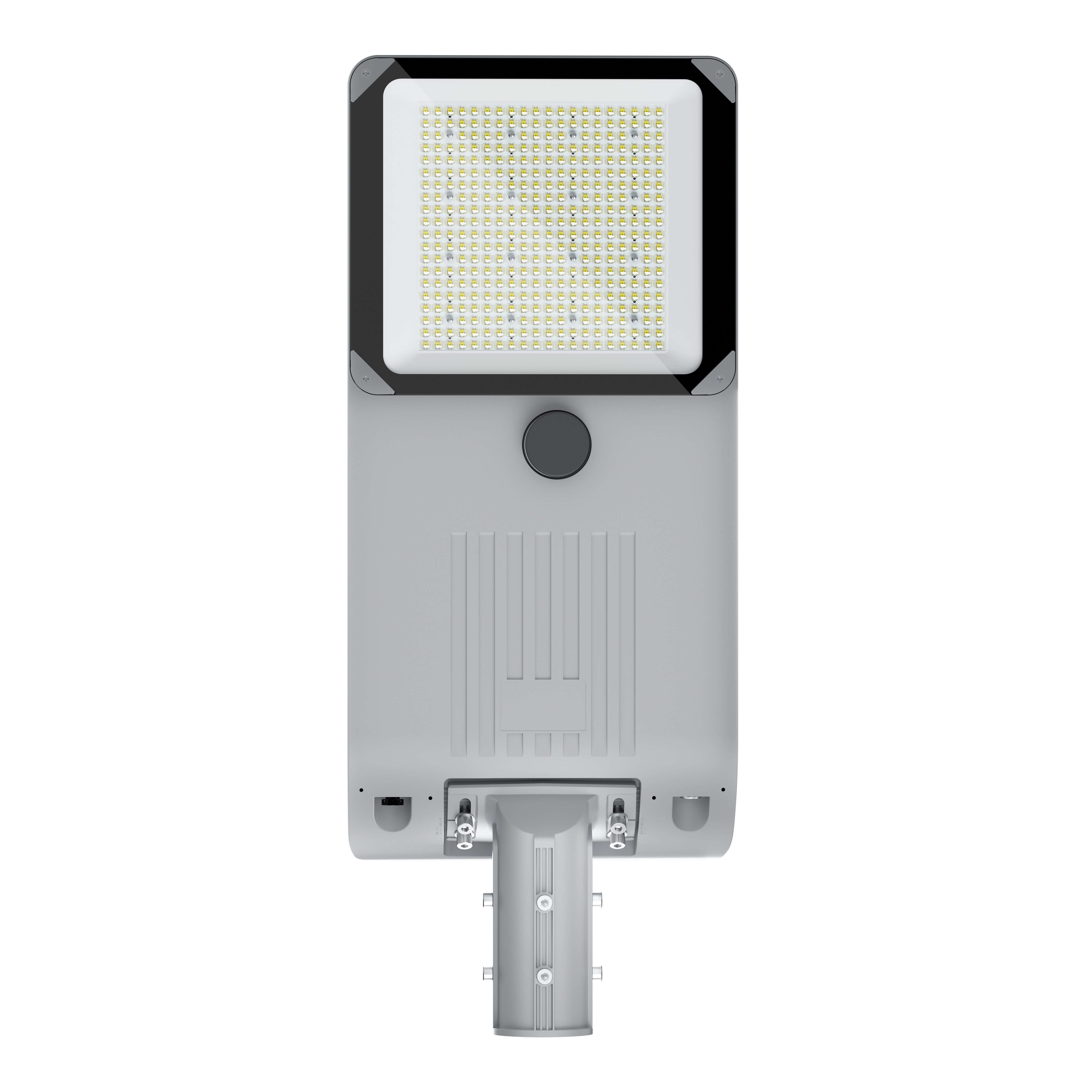 Dual-System Solar Street Light Fixture - Integrated battery and photovoltaic module (IP65 rated)