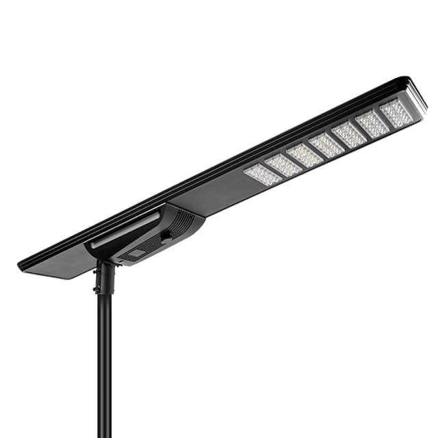 motion detective solar street light with mono solar panel