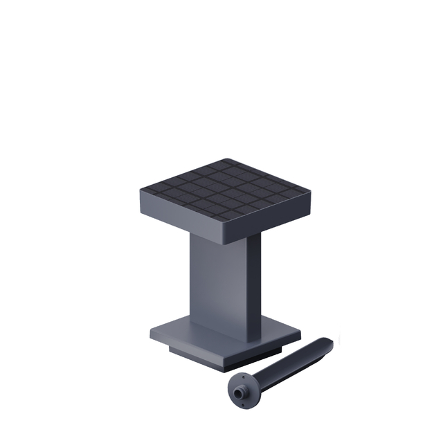 Drak grey solar bollard light