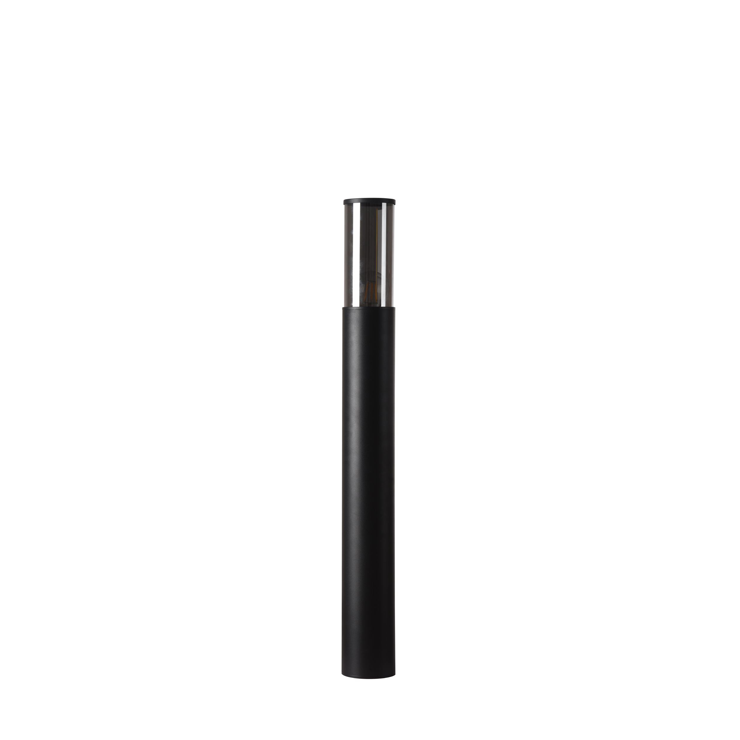 Weather-resistant E27 LED bollard lamp for landscape illumination