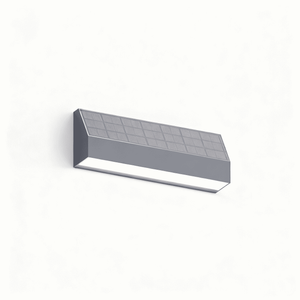 Solar Wall Light with Auto On/Off - Waterproof Design for Gardens & Pathways