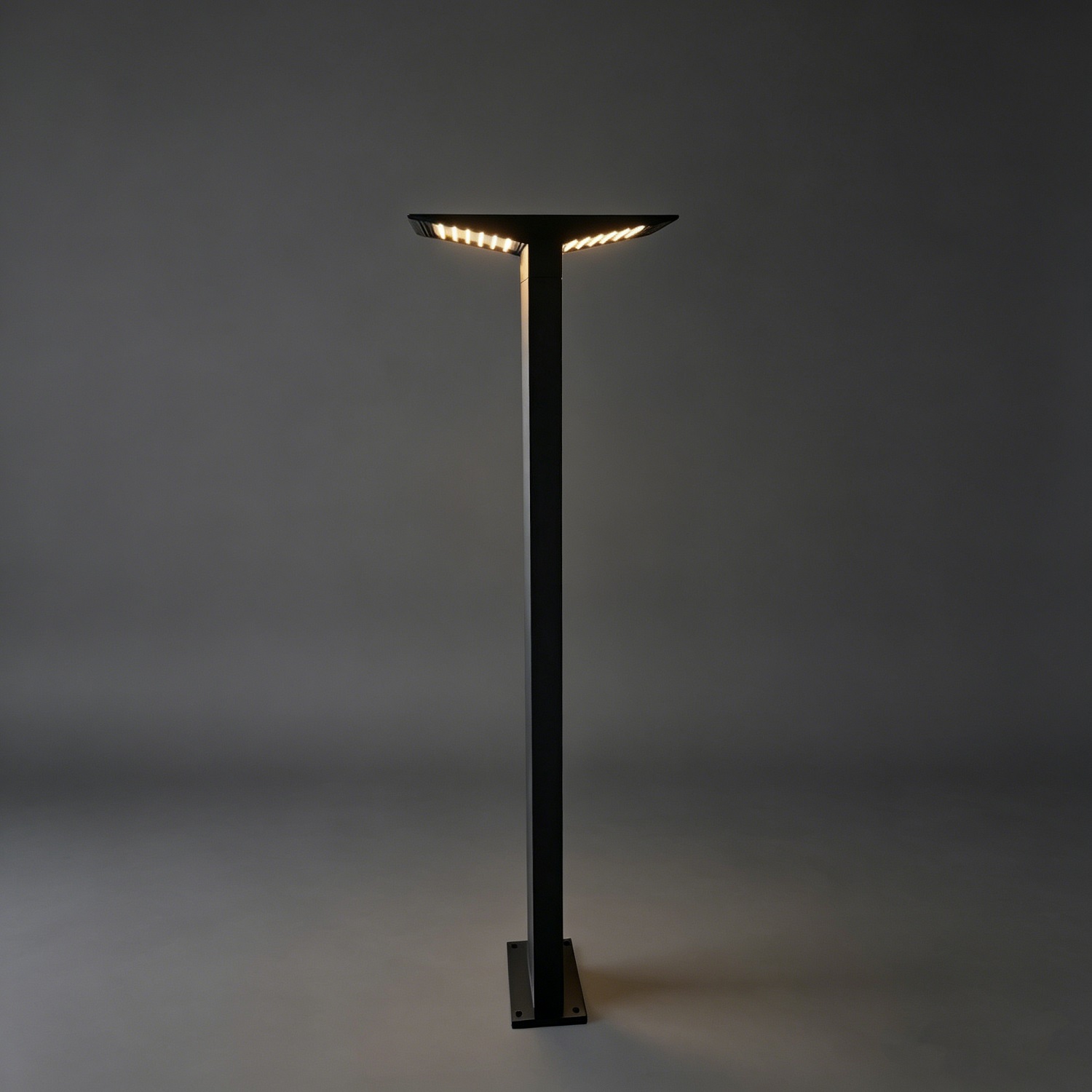 6W solar hybrid bollard light